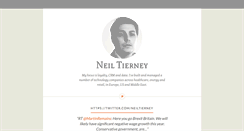Desktop Screenshot of neiltierney.tumblr.com
