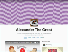 Tablet Screenshot of a3thegreat.tumblr.com