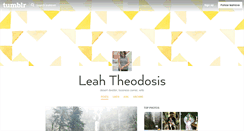 Desktop Screenshot of leahlove.tumblr.com