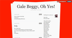 Desktop Screenshot of galebeggyohyes.tumblr.com