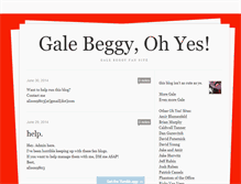 Tablet Screenshot of galebeggyohyes.tumblr.com