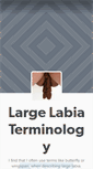 Mobile Screenshot of largelabia.tumblr.com