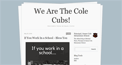 Desktop Screenshot of coleprincipal.tumblr.com