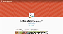 Desktop Screenshot of eatingconsciously.tumblr.com