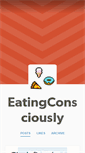 Mobile Screenshot of eatingconsciously.tumblr.com