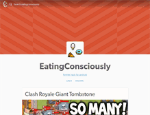 Tablet Screenshot of eatingconsciously.tumblr.com