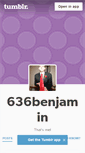 Mobile Screenshot of 636benjamin.tumblr.com