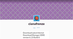 Desktop Screenshot of cianafrenze.tumblr.com