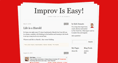 Desktop Screenshot of improv-is-easy.tumblr.com