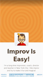 Mobile Screenshot of improv-is-easy.tumblr.com