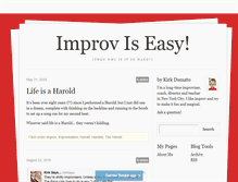 Tablet Screenshot of improv-is-easy.tumblr.com