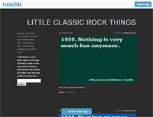 Tablet Screenshot of littleclassicrockthings.tumblr.com