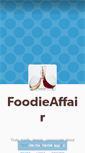 Mobile Screenshot of foodieaffair.tumblr.com