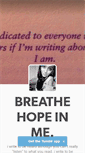 Mobile Screenshot of breathe-hope-iin-me.tumblr.com