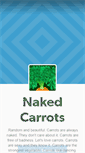 Mobile Screenshot of nakedcarrots.tumblr.com