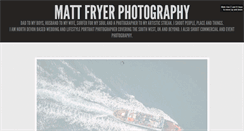 Desktop Screenshot of mattfryerphoto.tumblr.com