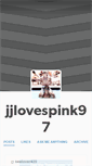 Mobile Screenshot of jjlovespink97.tumblr.com