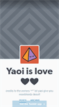 Mobile Screenshot of i-need-yaoi.tumblr.com