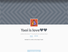 Tablet Screenshot of i-need-yaoi.tumblr.com