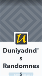 Mobile Screenshot of duniyadnd.tumblr.com