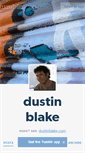 Mobile Screenshot of dustinblake.tumblr.com