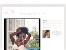 Tablet Screenshot of prettyblackthinspo.tumblr.com