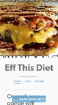Mobile Screenshot of effthisdiet.tumblr.com