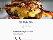 Tablet Screenshot of effthisdiet.tumblr.com