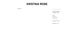Desktop Screenshot of kristinarosexxx.tumblr.com
