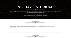 Desktop Screenshot of nohayoscuridad.tumblr.com