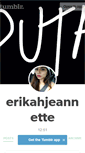 Mobile Screenshot of erikahjeannette.tumblr.com