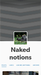 Mobile Screenshot of naked-notions.tumblr.com