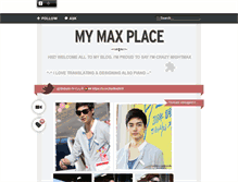 Tablet Screenshot of mymaxplace.tumblr.com