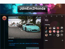 Tablet Screenshot of jdmem2honda.tumblr.com