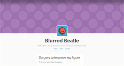 Desktop Screenshot of blurred-beatle.tumblr.com