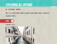 Tablet Screenshot of exploringalloptions.tumblr.com