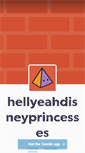 Mobile Screenshot of hellyeahdisneyprincesses.tumblr.com