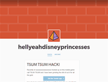 Tablet Screenshot of hellyeahdisneyprincesses.tumblr.com