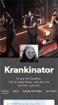 Mobile Screenshot of krankinator.tumblr.com