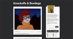 Desktop Screenshot of knockoffbootlegs.tumblr.com