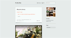 Desktop Screenshot of fixmyride.tumblr.com