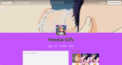 Desktop Screenshot of hentai-gifs.tumblr.com