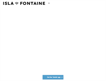 Tablet Screenshot of islafontaine.tumblr.com