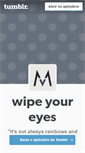Mobile Screenshot of imheretowipe.tumblr.com