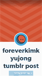 Mobile Screenshot of foreverkimkyujong.tumblr.com