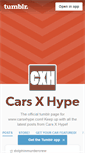 Mobile Screenshot of carsxhype.tumblr.com