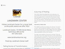 Tablet Screenshot of landmarkcenter.tumblr.com