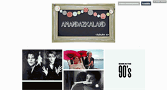 Desktop Screenshot of amandazkaland.tumblr.com