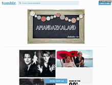 Tablet Screenshot of amandazkaland.tumblr.com