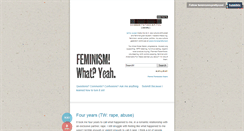 Desktop Screenshot of feminismisprettycool.tumblr.com
